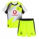 Billige Fotballdrakt Borussia Dortmund Nico Schlotterbeck #4 Replika Bortedraktsett Barn 2025-26 Kortermet (med bukser)